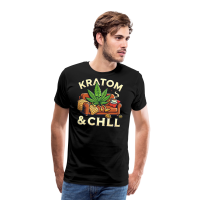 Männer Premium T-Shirt Kratom & Chill