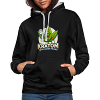 Kontrast-Hoodie Your Green Friend