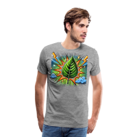 Mens Premium T-Shirt - "Leaf of Energy"