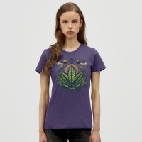 Frauen T-Shirt - Kratom Meditation