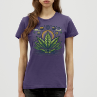 Frauen T-Shirt - Kratom Meditation