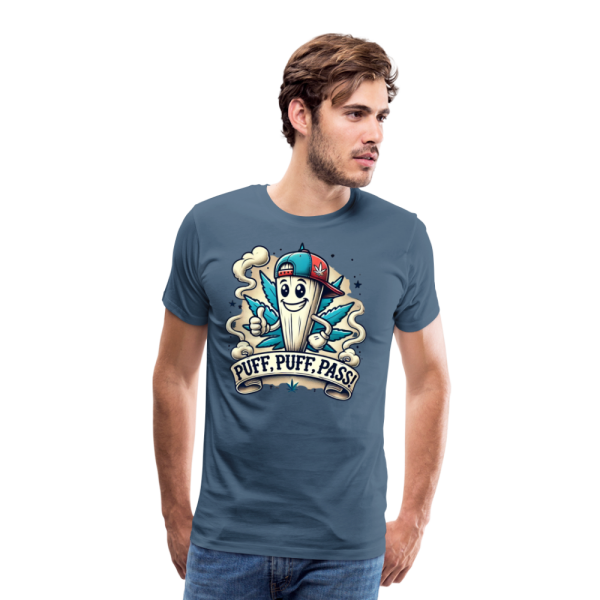 Männer Premium T-Shirt - Puff Puff Pass