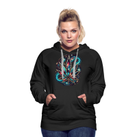 Frauen Premium Hoodie - Cosmic Weed