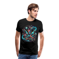 Männer Premium T-Shirt - Cosmic Weed