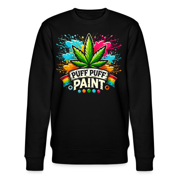 Männer Bio-Sweatshirt von Stanley & Stella - Puff Puff Paint