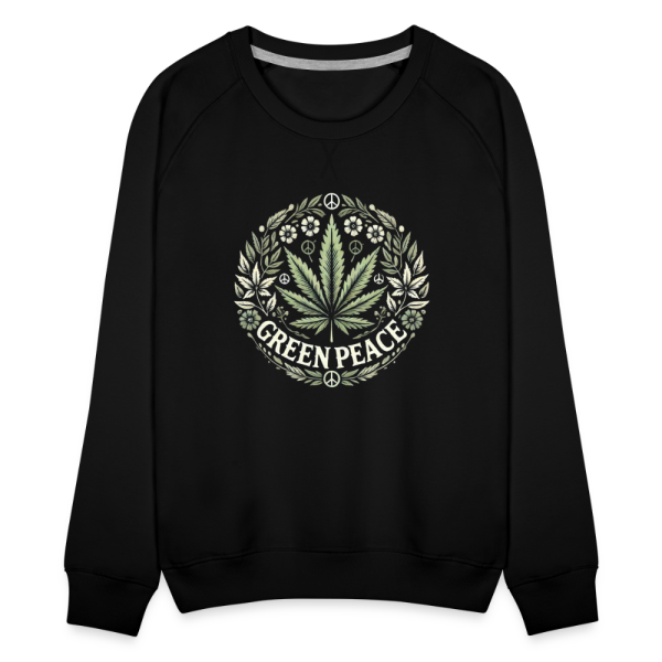 Frauen Premium Pullover - Green Peace