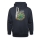 Unisex Schalkragen Hoodie - Floral Leaf Harmony