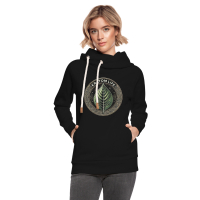 Unisex Schalkragen Hoodie