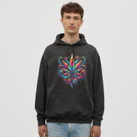 Unisex Hoodie - Psychedelic Leaf