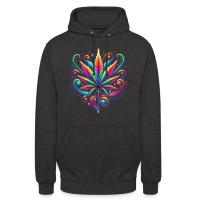 Unisex Hoodie - Psychedelic Leaf