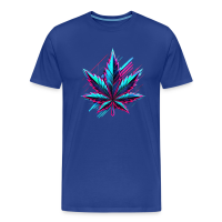 Männer Premium T-Shirt - Canna Neon