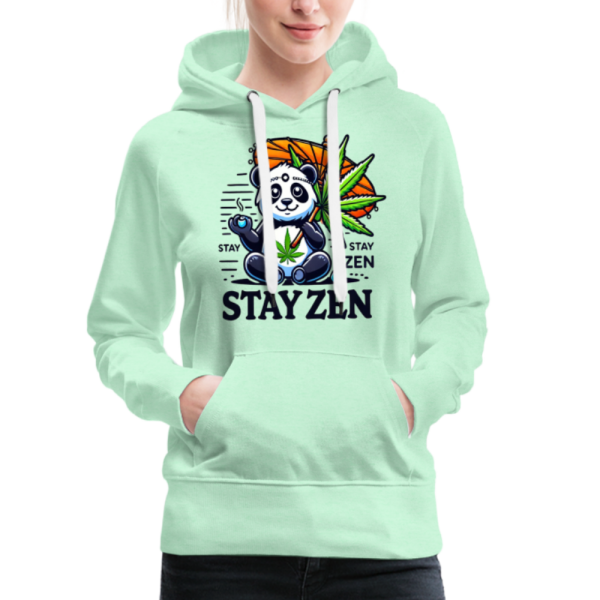 Frauen Premium Hoodie - Stay Zen